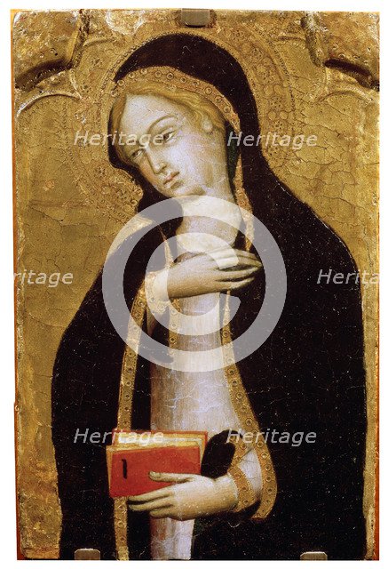 'Virgin Annunciate', c1410. Artist: Andrea di Bartolo