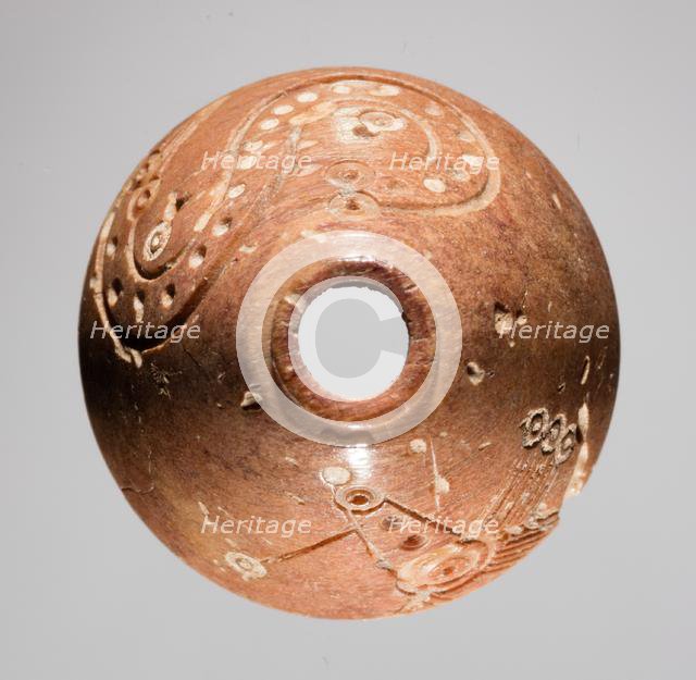 Spindle Whorl, 700s - 900s. Creator: Unknown.