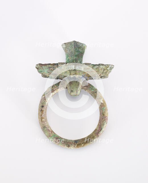 Mask and ring handle, Han dynasty, 206 BCE-220 CE. Creator: Unknown.