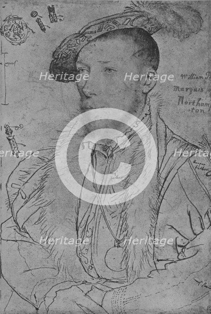 'William Parr, Marquess of Northampton', c1538-1542 (1945). Artist: Hans Holbein the Younger.
