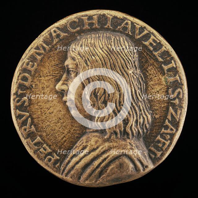 Pietro Machiavelli, 1460/1461-1519 [obverse], c. 1480/1485. Creator: Unknown.