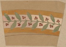 Study for a Border Design, 1890/1897. Creator: Charles Sprague Pearce.