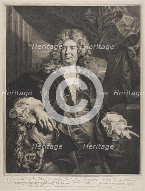 Martin Vanden Bogaert Desjardins, 1698. Creator: Gerard Edelinck.