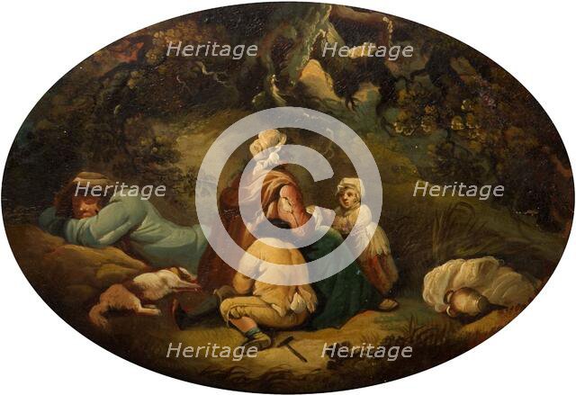 Gypsies In A Landscape, 1804. Creator: Moses Haughton.