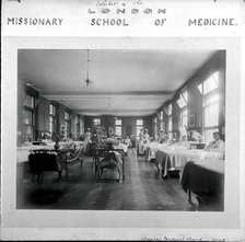 London Missionary School of Medicine: women's medical ward or Quin ward, c1900s. Creator: Unknown.