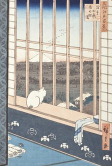 Asakusa Rice Fields and Festival of Torinomachi, 1857. Creator: Ando Hiroshige.