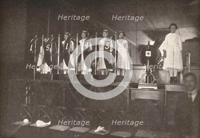 'A lucky number for my readers. How the Rio Daily State Lottery is drawn', 1914. Artist: Unknown.