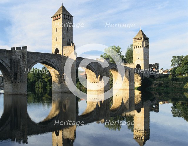 Valentre Bridge, Cahors, Lot, France