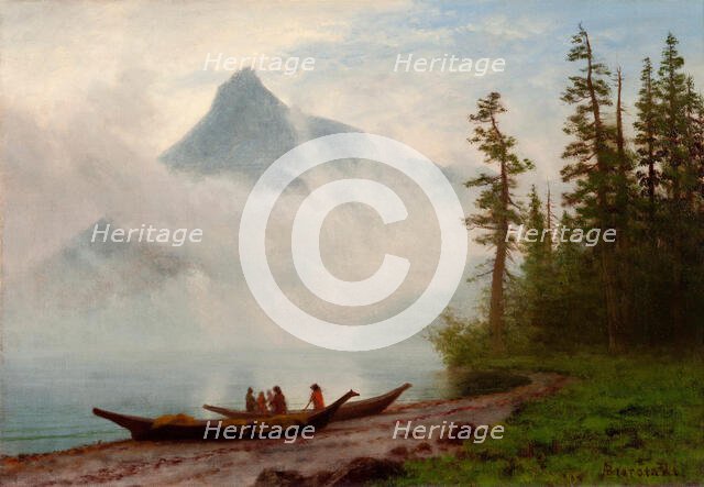 Alaska, about 1889. Creator: Albert Bierstadt.