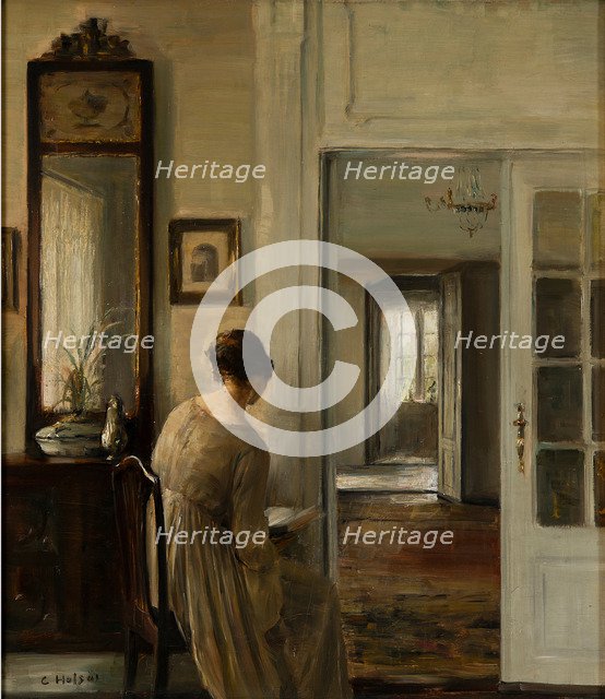 Reading. The Painter's Wife.