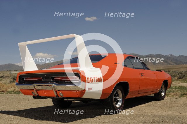 Dodge Charger Daytona 440 1969. Artist: Simon Clay.