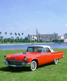 1957 Ford Thunderbird. Artist: Unknown.