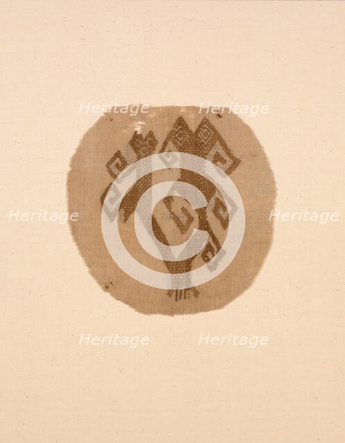 Fragment, Peru, A.D. 1000/1476. Creator: Unknown.