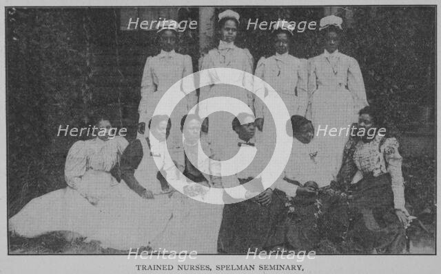 Trained nurses, Spelman Seminary, 1902. Creator: Unknown.