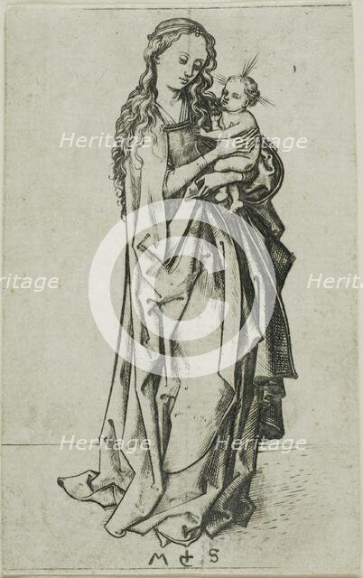 Small Standing Madonna and Child, n.d. Creator: Martin Schongauer.