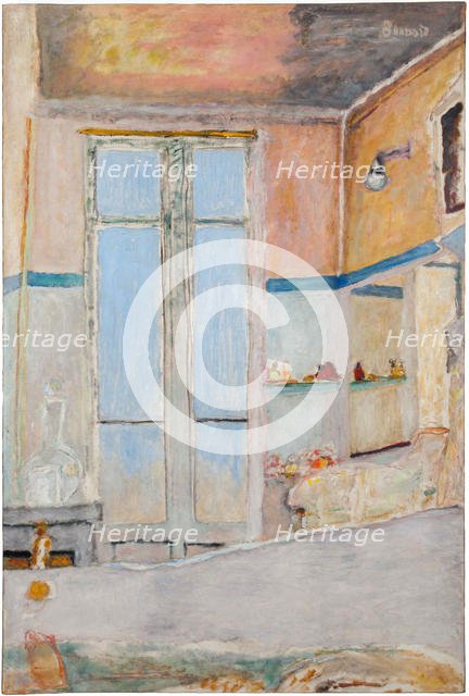 In the bathroom , c. 1940. Creator: Bonnard, Pierre (1867-1947).