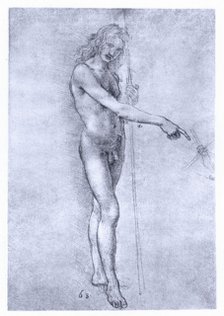 'St John the Baptist', c1478.  Artist: Leonardo da Vinci