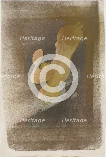 Miss Loïe Fuller, 1893., 1893. Creator: Henri de Toulouse-Lautrec.