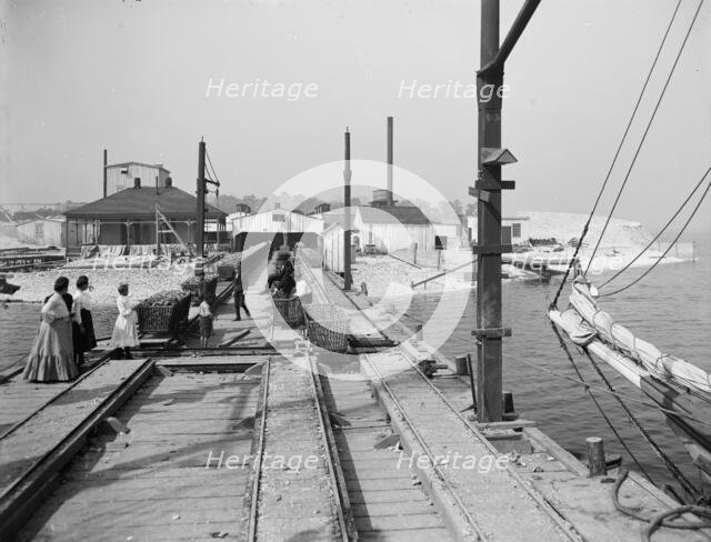 Point oyster houses, Biloxi, Miss., c1906. Creator: Unknown.