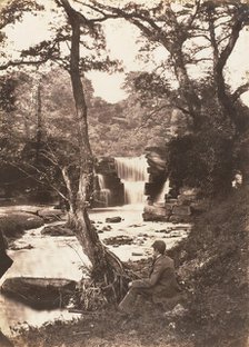 The Upper Fall, 1853-56. Creator: John Dillwyn Llewelyn.