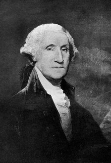 George Washington, first President of the United States, (1933).Artist: Gilbert Stuart