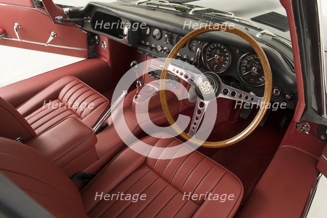 1965 Jaguar E type 4.2 fixed head coupe. Creator: Unknown.