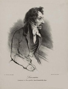 Portrait of Pierre-François Lacenaire, 1835. Creator: Anonymous.