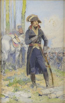 General Bonaparte during the Italian campaign.