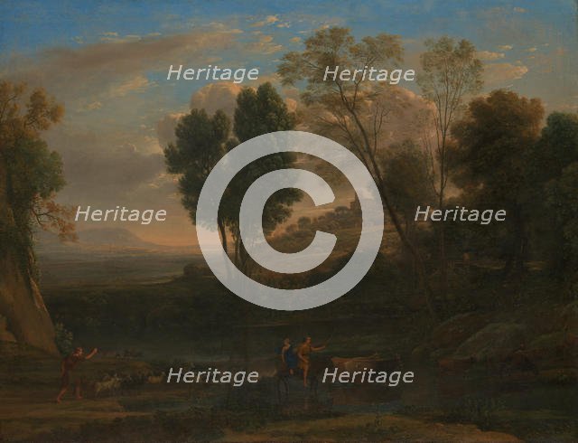 Sunrise, possibly 1646-47. Creator: Claude Lorrain.