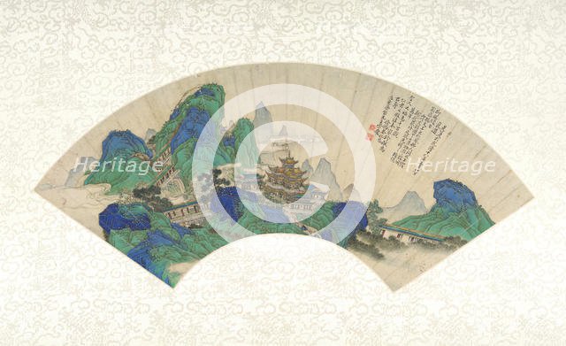 Palaces of the Immortals, dated 1753. Creator: Xu Yang.