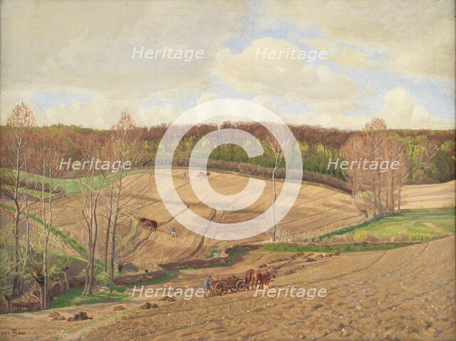 Spring time, 1901. Creator: Fritz Syberg.