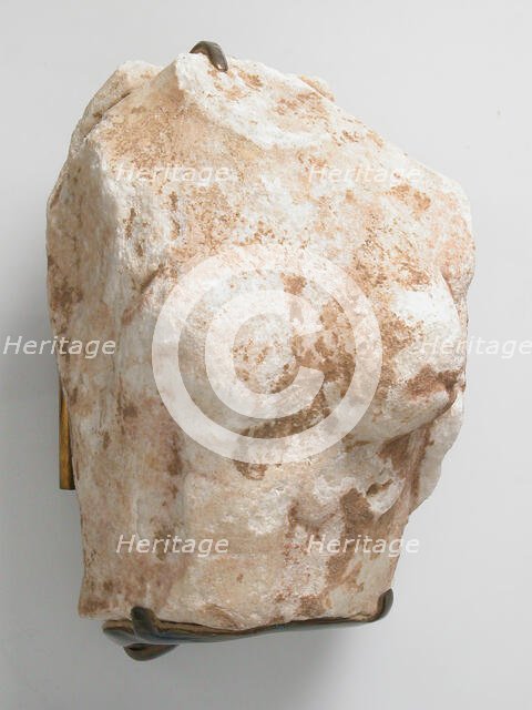 Fragment of a Female Figure, Coptic, 4th-7th century. Creator: Unknown.