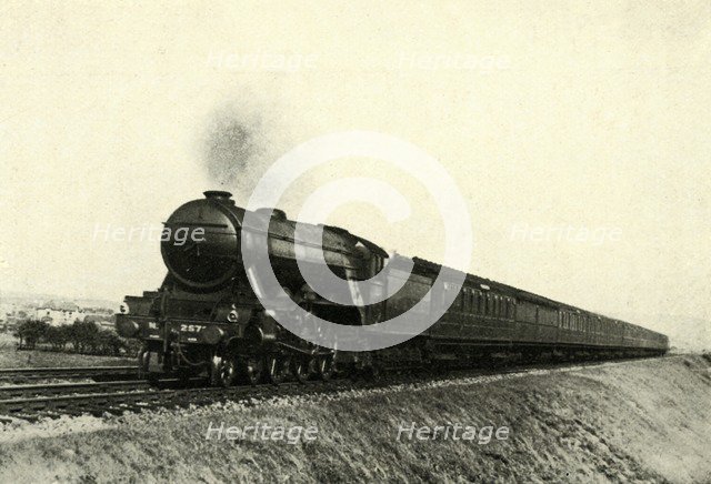 'The Down "Flying Scotsman" Passing Reston', c1930. Creator: Unknown.
