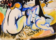 Nudes, 1915-1918. Creator: Henry Lyman Saÿen.