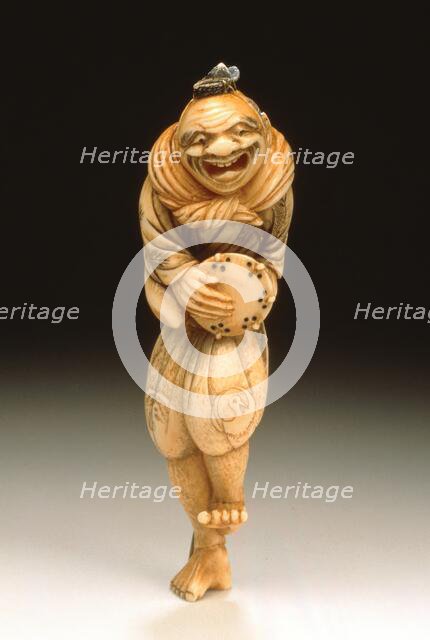 Manzai: Comic Actor, Mid-19th century. Creator: Unknown.