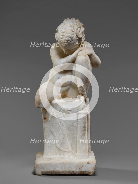 Statue of a Seated Cupid, first half of 2nd century A.D. Creator: Unknown.
