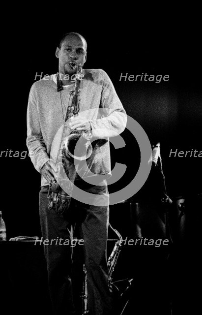 Joshua Redman, Brecon Jazz Festival, Brecon, Wales, August, 2001. Artist: Brian O'Connor.