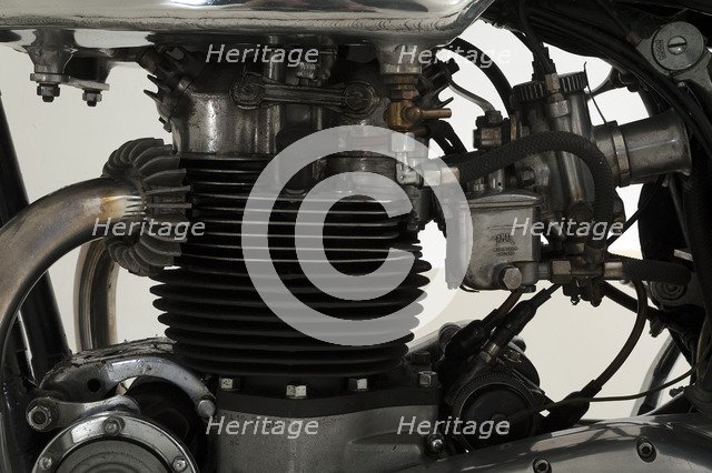 1961 BSA A10 Super Rocket Artist: Unknown.