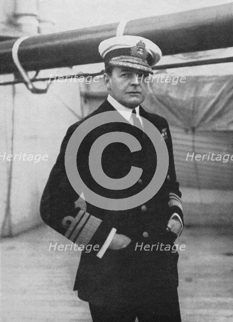 Admiral David Beatty (1871-1936), British naval commander, World War I, 1914-1918. Artist: Unknown
