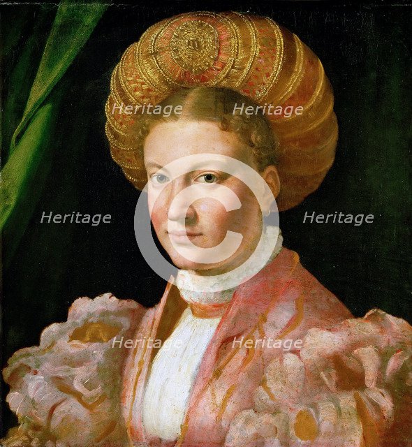 Portrait of a Young Lady, ca 1530. Artist: Parmigianino (1503-1540)