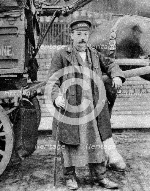 A train carman, London, 1926-1927. Artist: Unknown