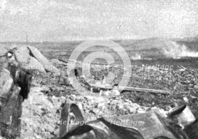 'Une semaine de combats sur la rive gauche de la Meuse; 14 mars (13 heures)..., 1916. Creator: Unknown.