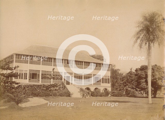 'Government House, near Kingston, Jamaica' c20th century.  Artist: Unknown.