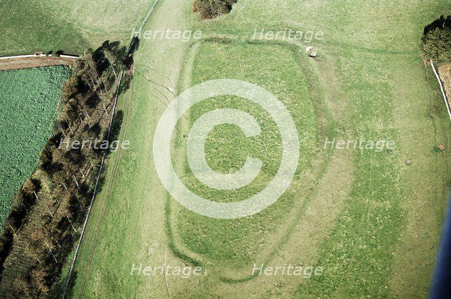 Conderton Camp, Iron Age hillfort, Bredon Hill, Worcestershire, 1970. Artist: Jim Hancock.