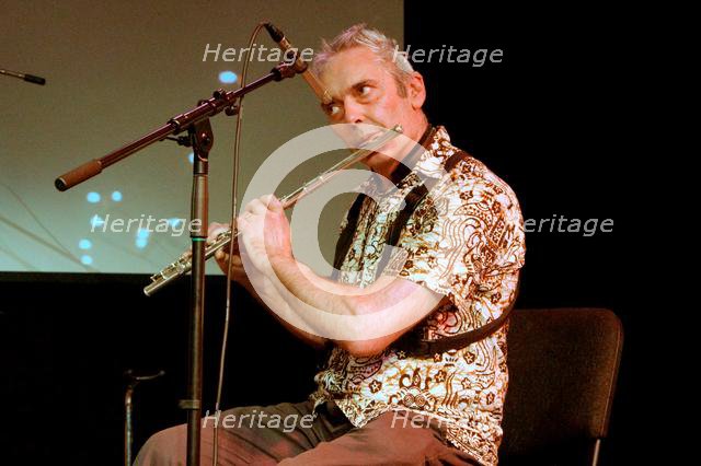 Mike Pappenheim, The Gogoville Blues Stars, Crawley Blues Club, Hawth, West Sussex, 18 Oct 2019. Creator: Brian O'Connor.