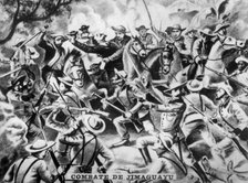 Battle of Jimaguaya, (1873), 1920s. Artist: Unknown