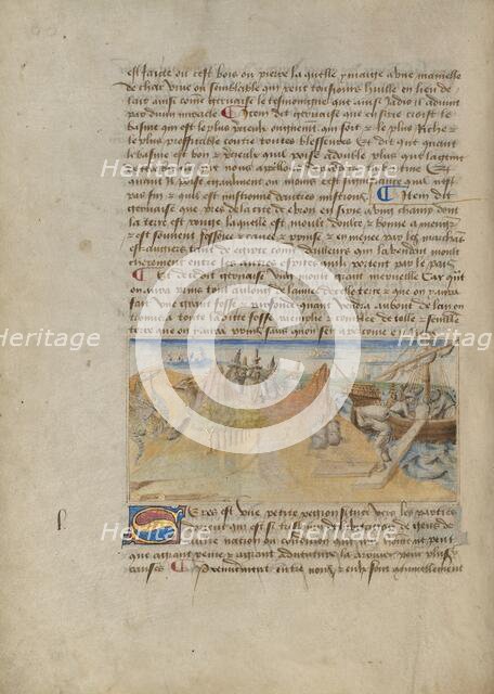 China (Seres); Livre des merveilles du monde (Book of the Marvels of the World), about 1460-1465. Creator: Master of the Geneva Boccaccio.