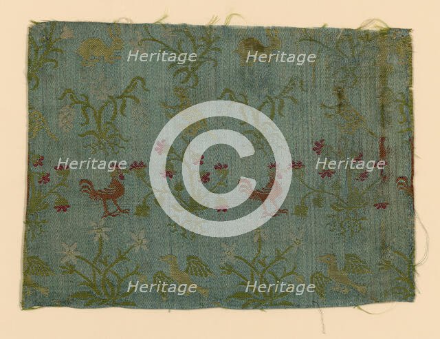 Fragment, Italy, 1650/1700. Creator: Unknown.