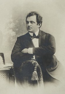 Mikhail Efimovich Medvedev (1852-1925) as Lensky in opera Eugene Onegin by Pyotr Tchaikovsky , 1900s