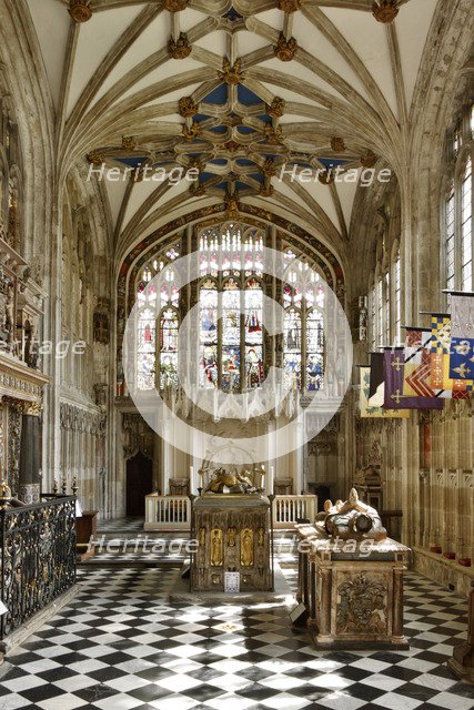 Beauchamp Chapel, the Collegiate Church of St Mary, Warwick, Warwickshire, 2010.